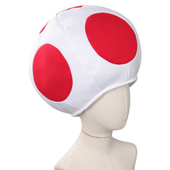 Adulte Super Mario Bros Toad Kinopio Rouge Chapeaux Carnaval  Accessorie