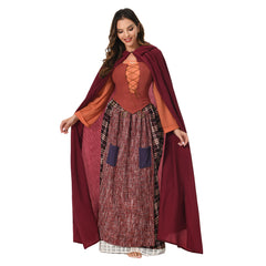 Hocus Pocus 2 Mary Sanderson Manteau Cosplay Costume