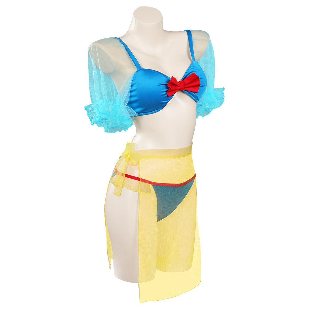 Snow White Maillot de Bain Cosplay Costume