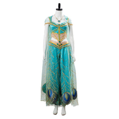 Film Aladdin Princesse Femme Jasmine Costume Couronne Cosplay Costume