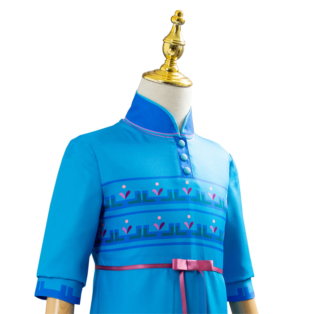 La Reine des Neiges Frozen 2 Elsa Enfant Cosplay Costume