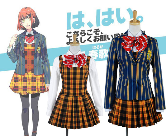 Uta no Prince sama Class A Nanami Haruka Uniforme pour Fille Cosplay Costume