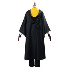 Harry Potter Uniforme Scolaire Hufflepuff Robe Cape Tenue Halloween Carnaval Cosplay Costume