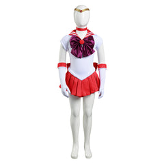 Sailor Moon Sailor Mars Hino Rei Enfant Cosplay Costume