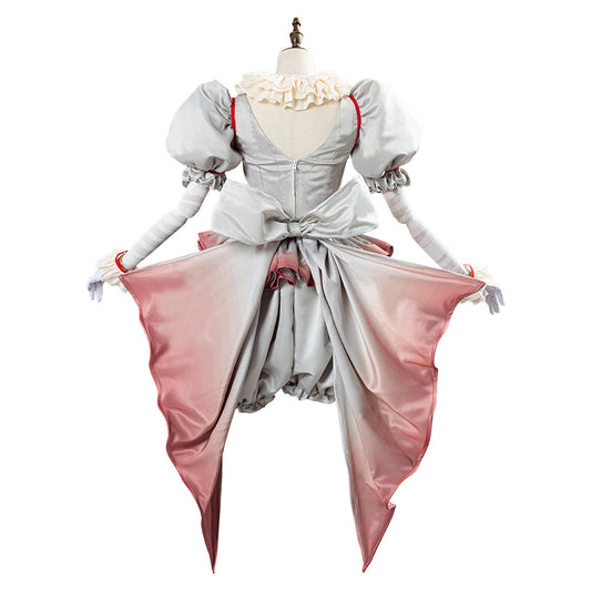 Horror Pennywise Le Costume de Clown aux Femmes Halloween Carnaval Cosplay Costume