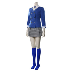 Cosplay Costume Veronica Sawyer Heathers(1988) Film Cosplay Tenue Bleue Femme