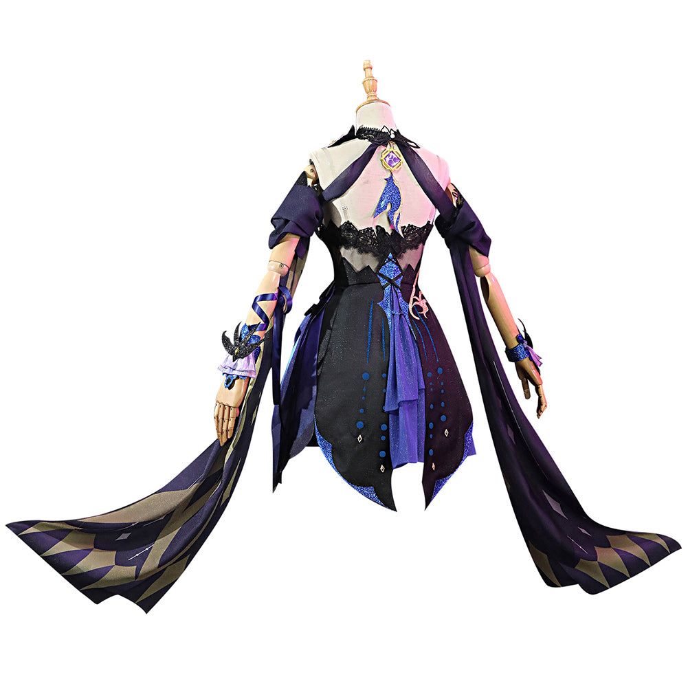 Genshin Impact Kequeen Opulent Splendor Skin Cosplay Costume