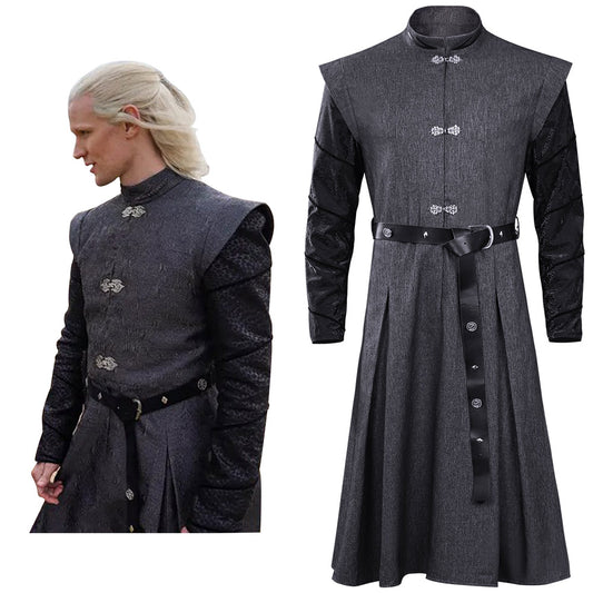 TV House of the Dragon Daemon Targaryen Cosplay Costume