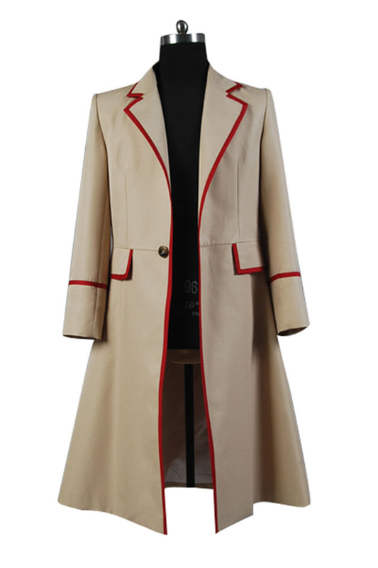 Doctor Who Manteau Beige Cosplay Costume