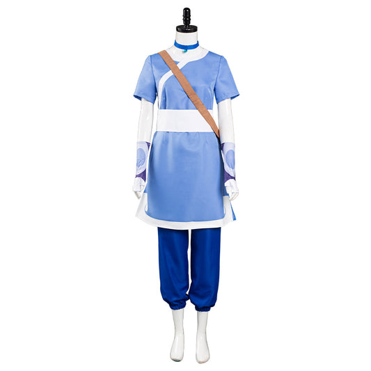 TV Avatar: the last Airbender(2024) Katara Halloween Carnaval Cosplay Costume