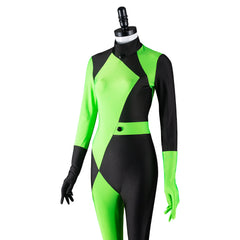 Kim Possible Shego Combinaison Cosplay Costume