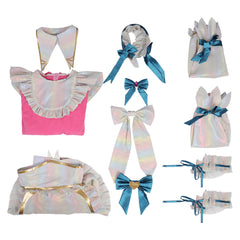 LOL League of Legends Soraka Cosplay Costume
