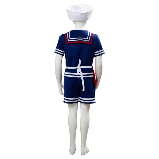 Stranger Things 3 Scoops Ahoy Steve Harrington Cosplay Costume Enfant