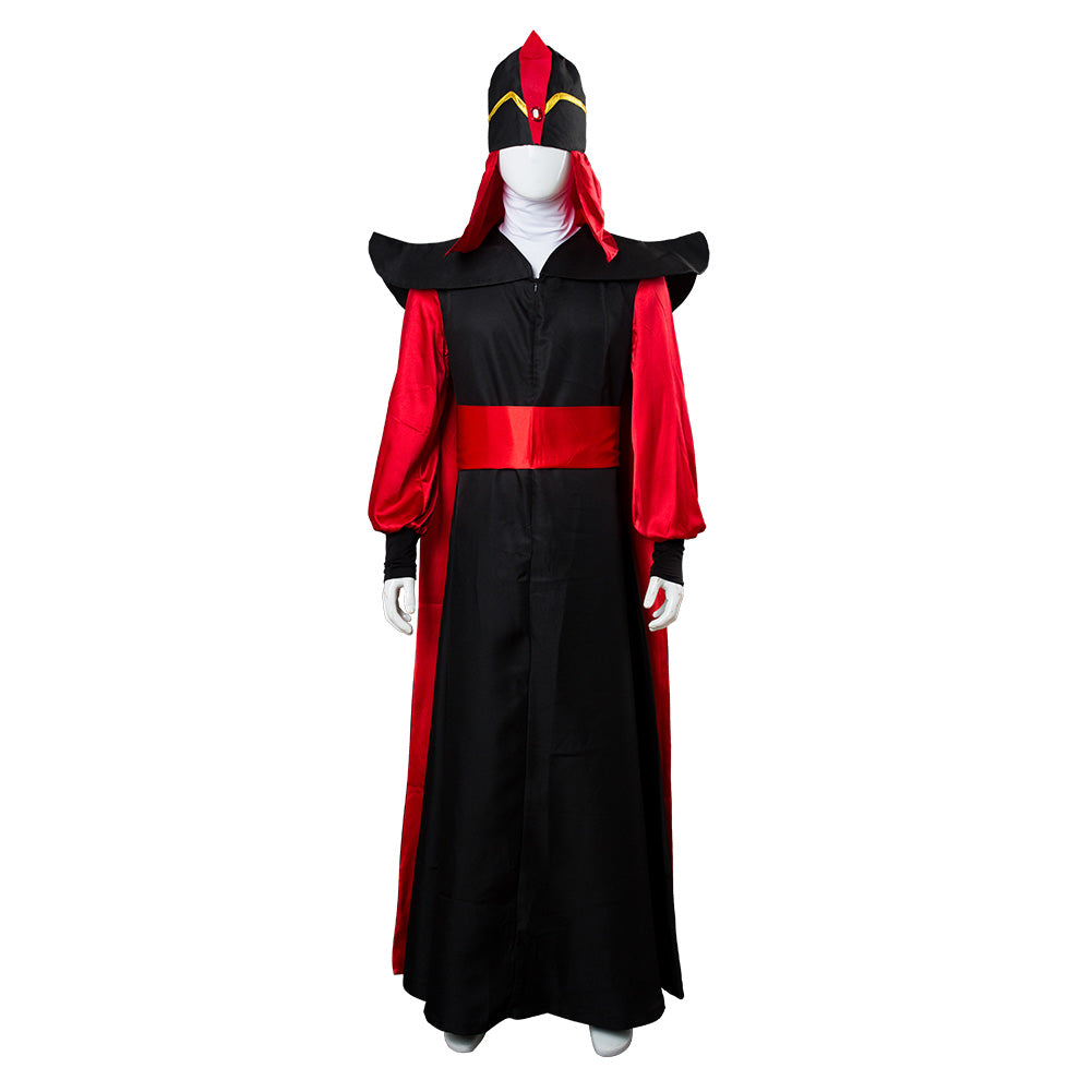 Aladdin Jafar Villain Uniform Cosplay Costume