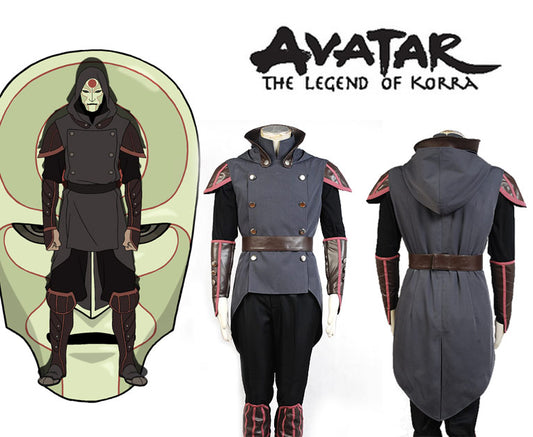 Avatar Legend of Korra Amon Cosplay Costume