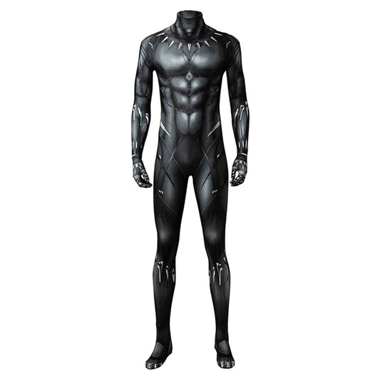 Avengers Black Panther/Panthère noire T'Challa 3D Cosplay Costume