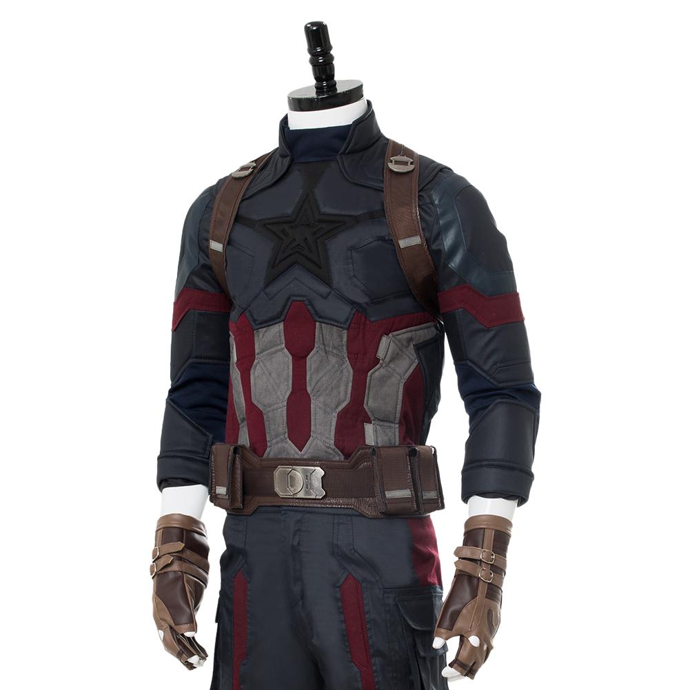 Avengers 3 La guerre de L'infini Captain America Cosplay Costume