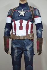 Avengers 3 : L'ère d'Ultron Captain America Steve Rogers Uniforme Cosplay Costume