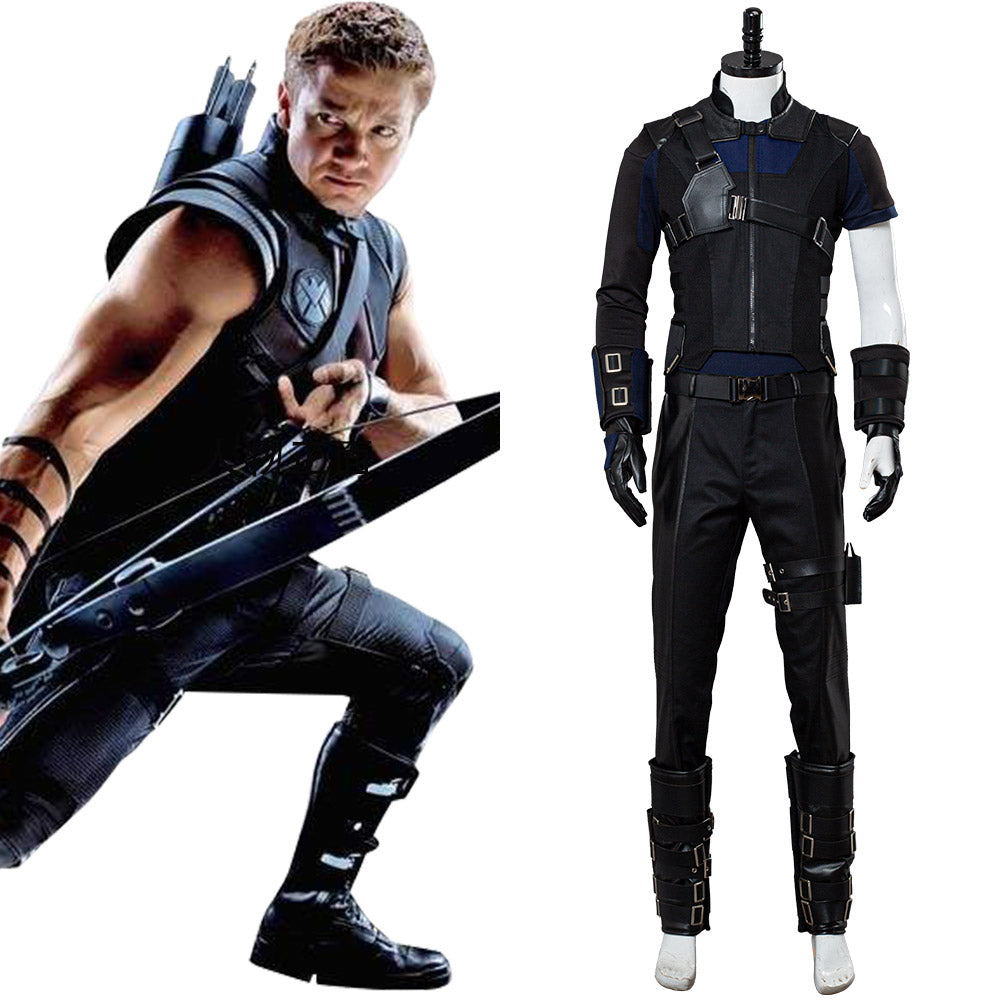 Captain America 3 Civil War Avengers Hawkeye Clint Barton Cosplay Costume