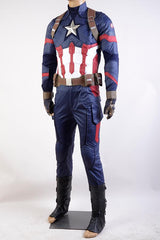 Captain America 3: Civil War Captain Steve Rogers Uniforme Cosplay Costume