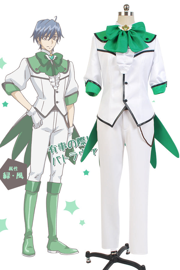 Cute High Earth Defense Club LOVE! Defense Club Atsushi Kinugawa Uniforme Cosplay Costume