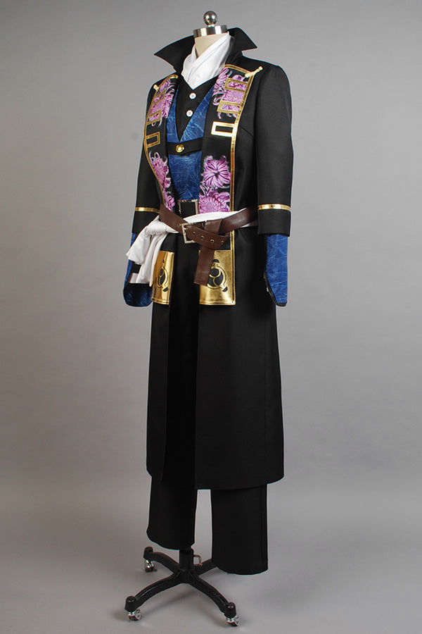 Hakuoki Toshizo Hijikata Escrimeur Uniforme Cosplay Costume