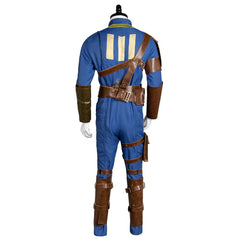 Fallout 4 FO Nate Vault 111 Combinaison d'Abri Homme Combinaison Uniforme Cosplay Costume