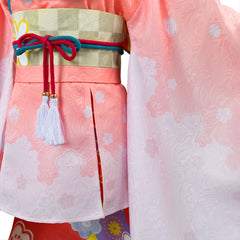 Fate Grand Order Jeanne d'Arc Santa Lily Kimono Cosplay Costume