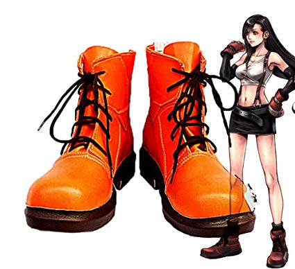 Final Fantasy 7 Tifa Lockhart Cosplay Chaussures