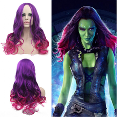 Guardians of The Galaxy Gamora Cosplay Perruque