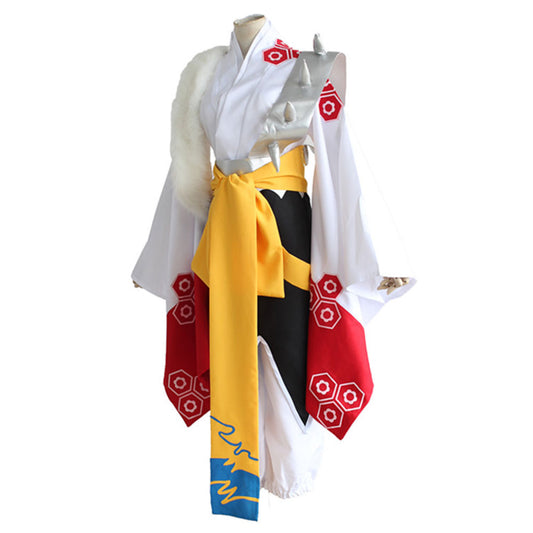 Inu-Yasha Sesshomaru Kimono Cosplay Costume