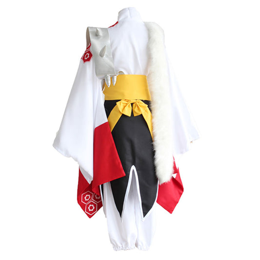 Inu-Yasha Sesshomaru Kimono Cosplay Costume