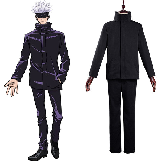 Jujutsu Kaisen-Satoru Gojo Tenue Cosplay Costume Halloween