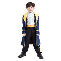 La Belle et la Bête Prince Adam Cosplay Costume Version D'enfant