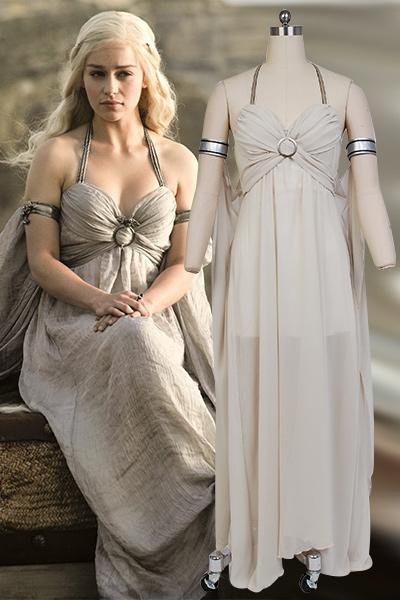 Le Trône de fer Daenerys Targaryen Robe Cosplay Costume