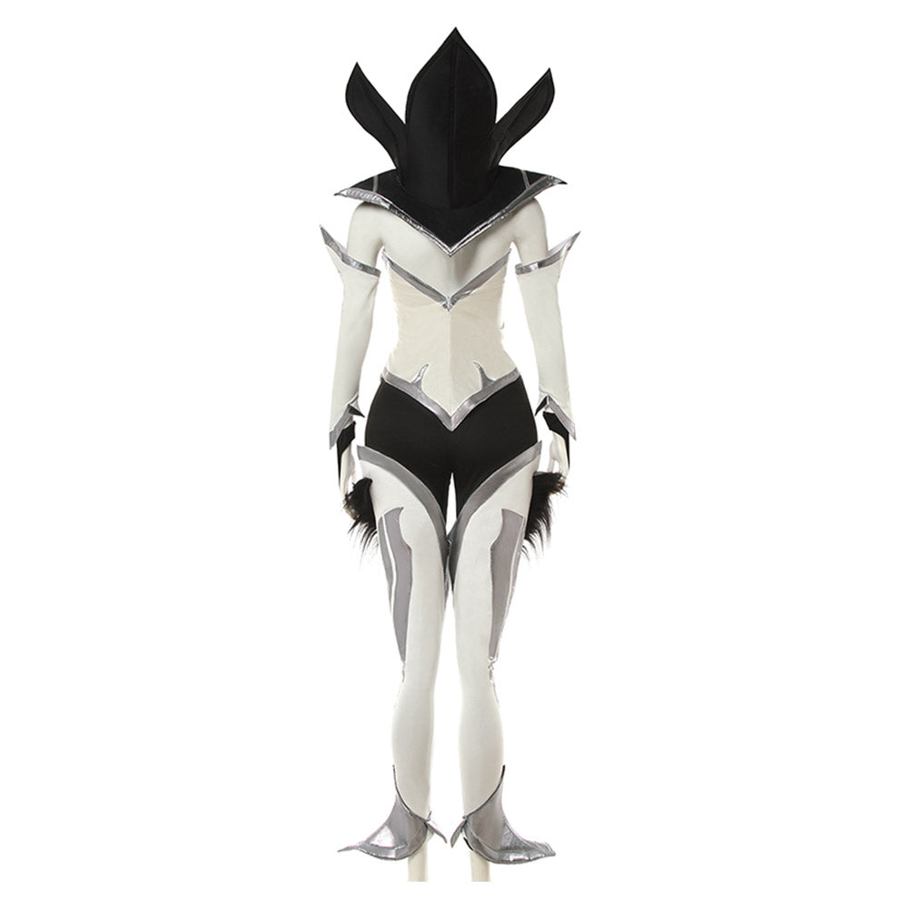 League of Legends LOL Kaisa Costume Blanc Cosplay Costume