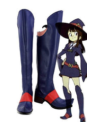 Little Witch Academia Atsuko Bottes Cosplay Chaussures