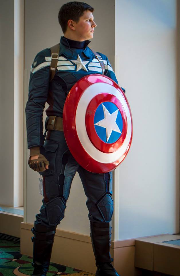 Captain America 2 The Winter Soldier Uniform de Steve Rogers Cosplay Costume