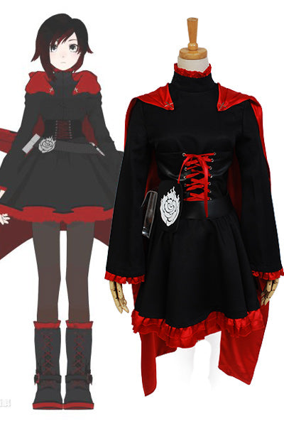 RWBY Red Trailer Ruby Cosplay Costume