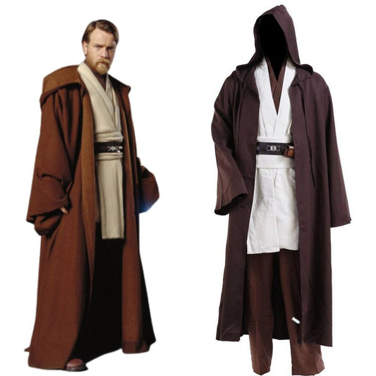 Star Wars Obi-Wan Kenobi Jedi Tenue Adulte Cosplay Costume