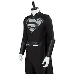 Supergirl Elseworlds Superman Tyler Hoechlin Combinaison Noire Cosplay Costume