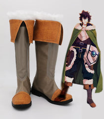 Tate no yūsha no nariagari Naofumi Iwatani Bottes Cosplay Chaussures