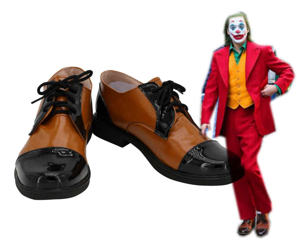 The Joker 2019 Film Joaquin Phoenix Arthur Fleck Joker Cosplay Chaussures
