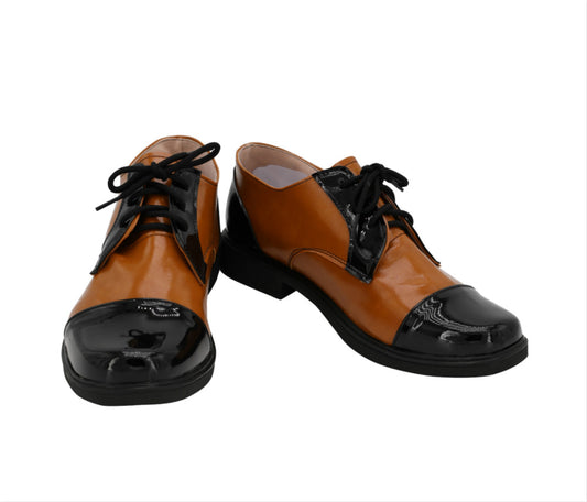 The Joker 2019 Joaquin Phoenix Arthur Fleck Joker Cosplay Chaussures Newcossky