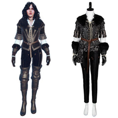 The Witcher 3 Wild Hunt Yennefer Outfit Cosplay Costume