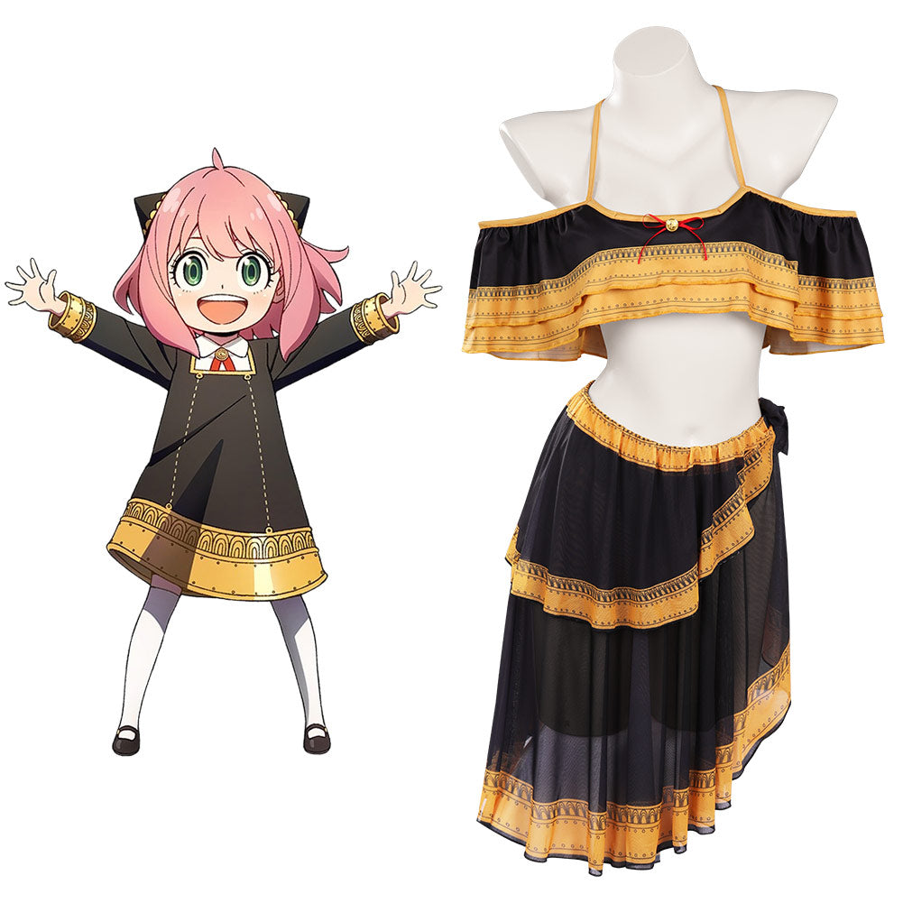 SPY×FAMILY Ānya Fōjā Maillot de Bain Cosplay Costume-Cossky