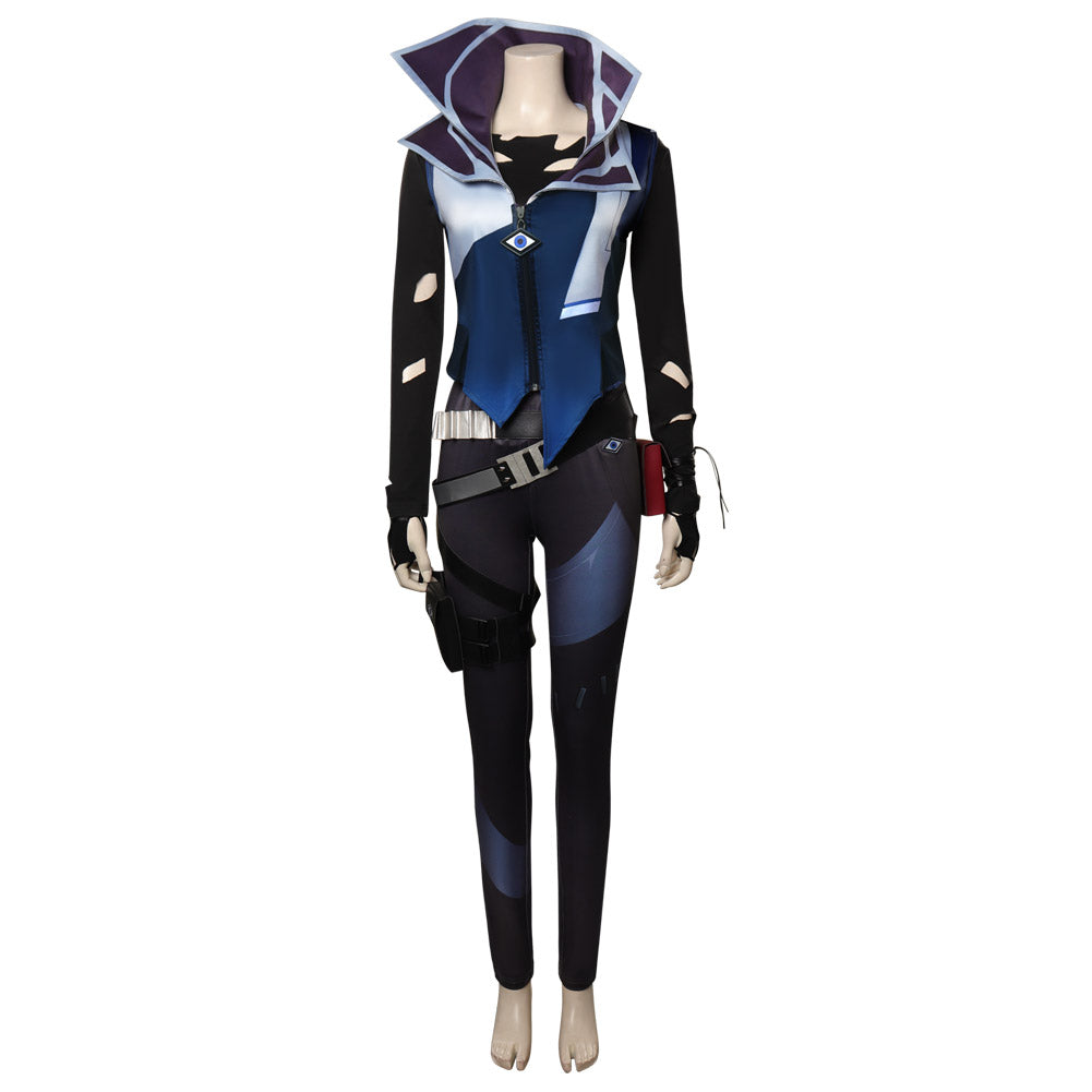 Valorant Fade Cosplay Costume