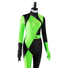 Kim Possible Shego Combinaison Cosplay Costume