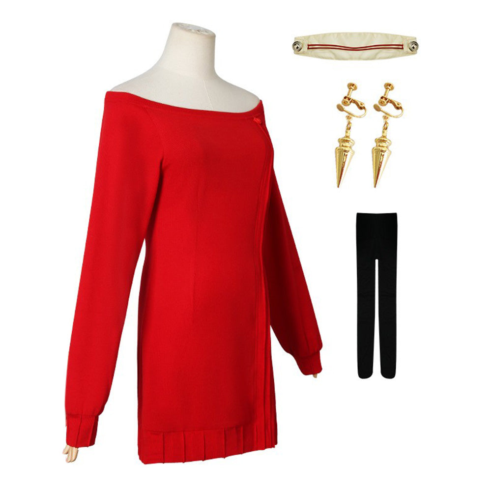 SPY×FAMILY Thorn Princess Cosplay Costume Rouge