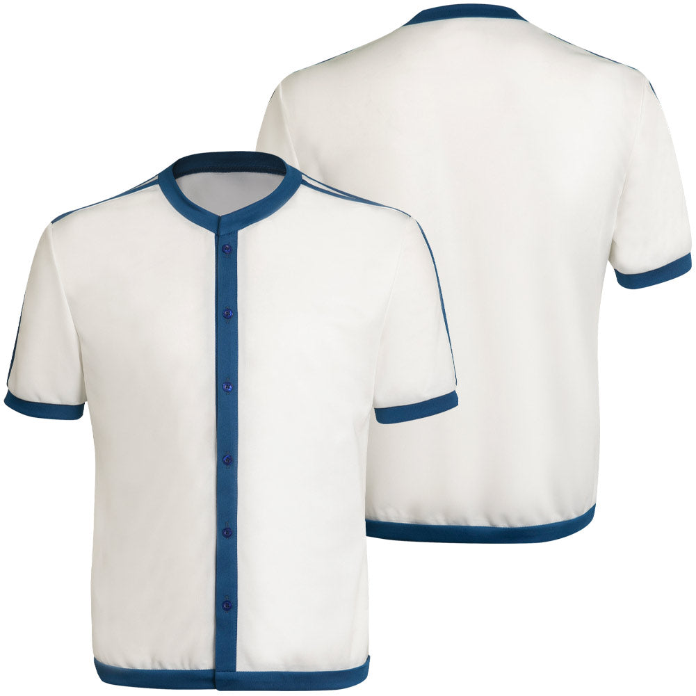 Adulte Coby One Piece Blanc T-Shirt Cosplay Costume